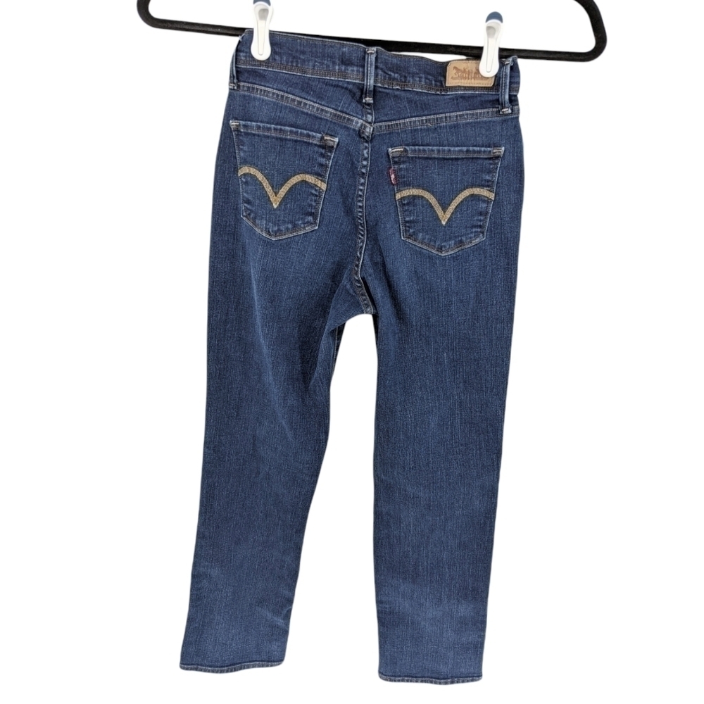 Levi's 512 Denim Jeans Perfectly Slimming Straight Leg W27 L30 (meas. 26/28) - Picture 2 of 9